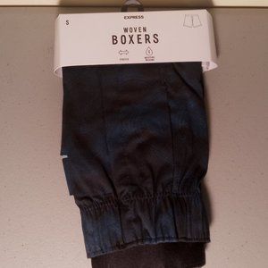 Express Woven Men's Boxers Navy/Black, Small, Stretch, Moisture wicking …